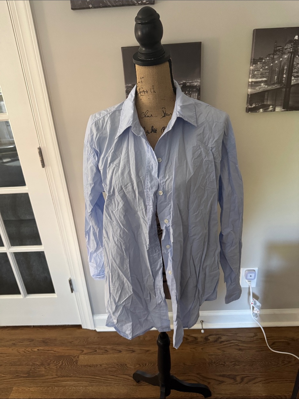 Universal Thread Light Blue Button-Up Dress Shirt